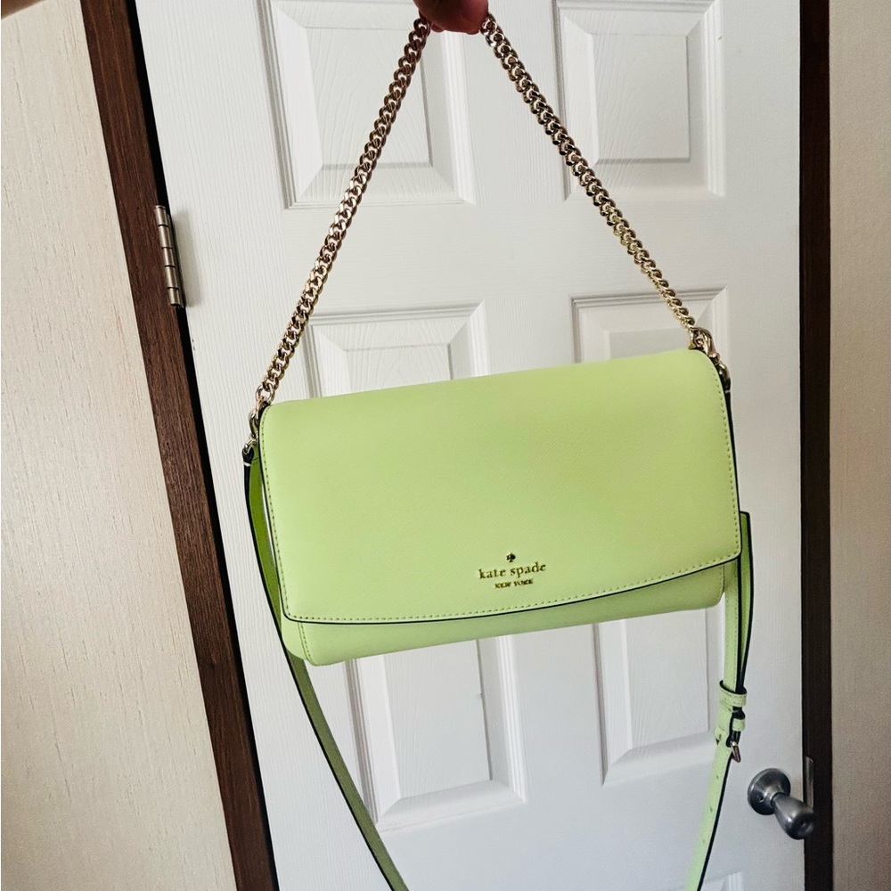 💚Kate Spade Light Green Crossbody Bag